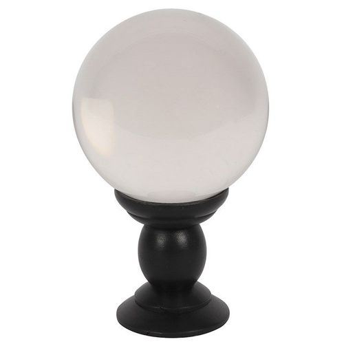 Large Clear Crystal Ball on Stand N/A