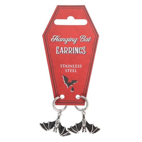 Hanging Bat Earrings N/A