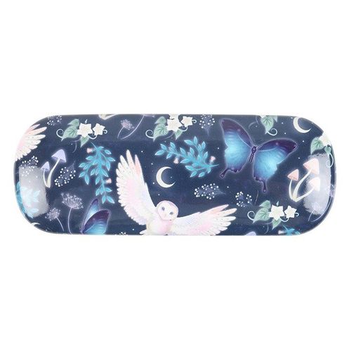 Night Flight Owl Print Glasses Case N/A