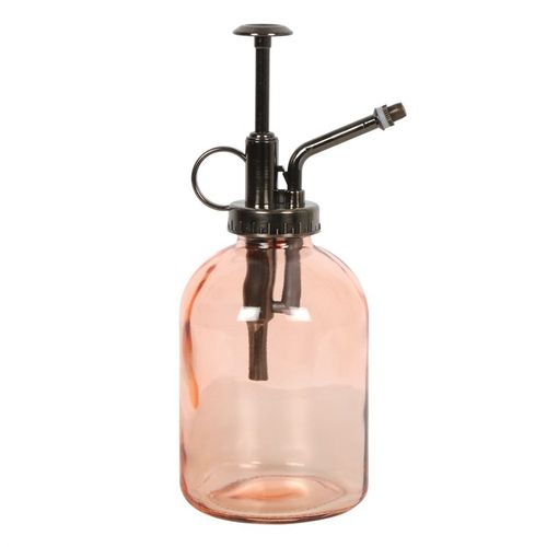 Pink Minimalist Glass Plant Mister N/A