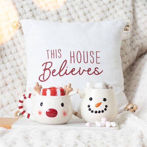 Snowman Mug and Socks Set N/A